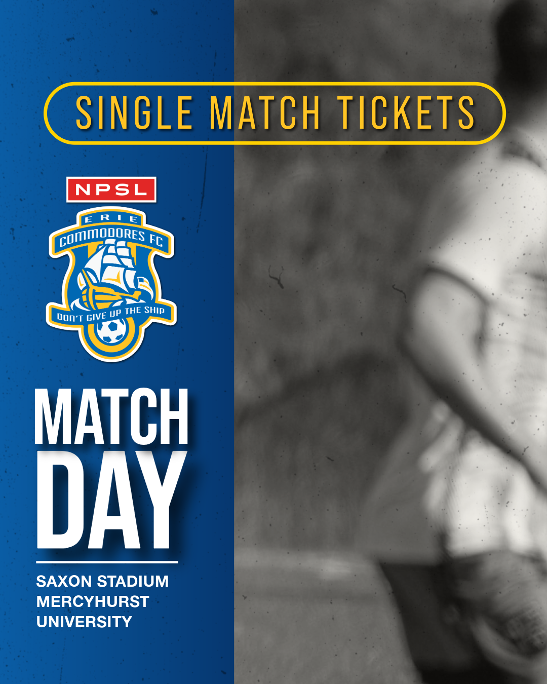 Erie Commodores 2026 Single Match Tickets